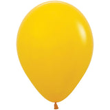 Sempertex 11" Deluxe Honey Yellow Latex Balloons (100ct)
