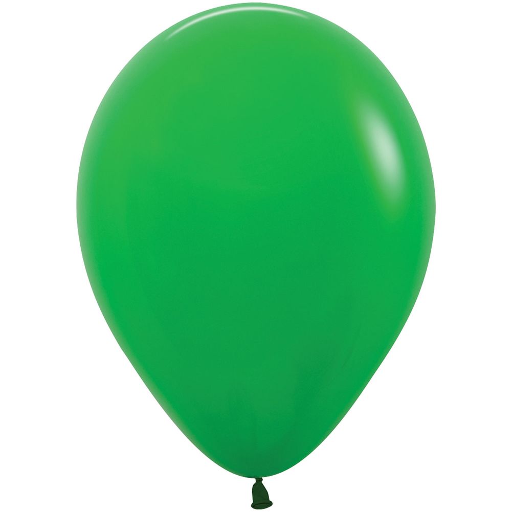Sempertex 11" Deluxe Shamrock Green Latex Balloons (100ct)