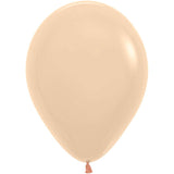 Sempertex 11" Pastel Matte Malibu Peach Latex Balloons (100ct)
