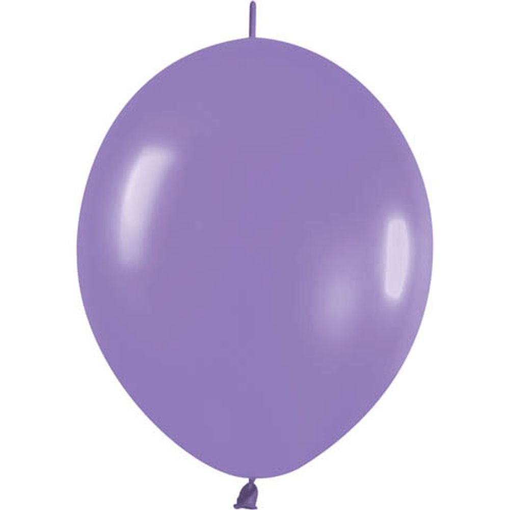 Sempertex 12" Deluxe Lilac Link-O-Loon Latex Balloons (50ct)