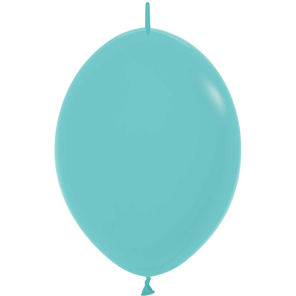 Sempertex 12" Fashion Robin'S Egg Blue Link-O-Loon Latex Balloons (50ct)