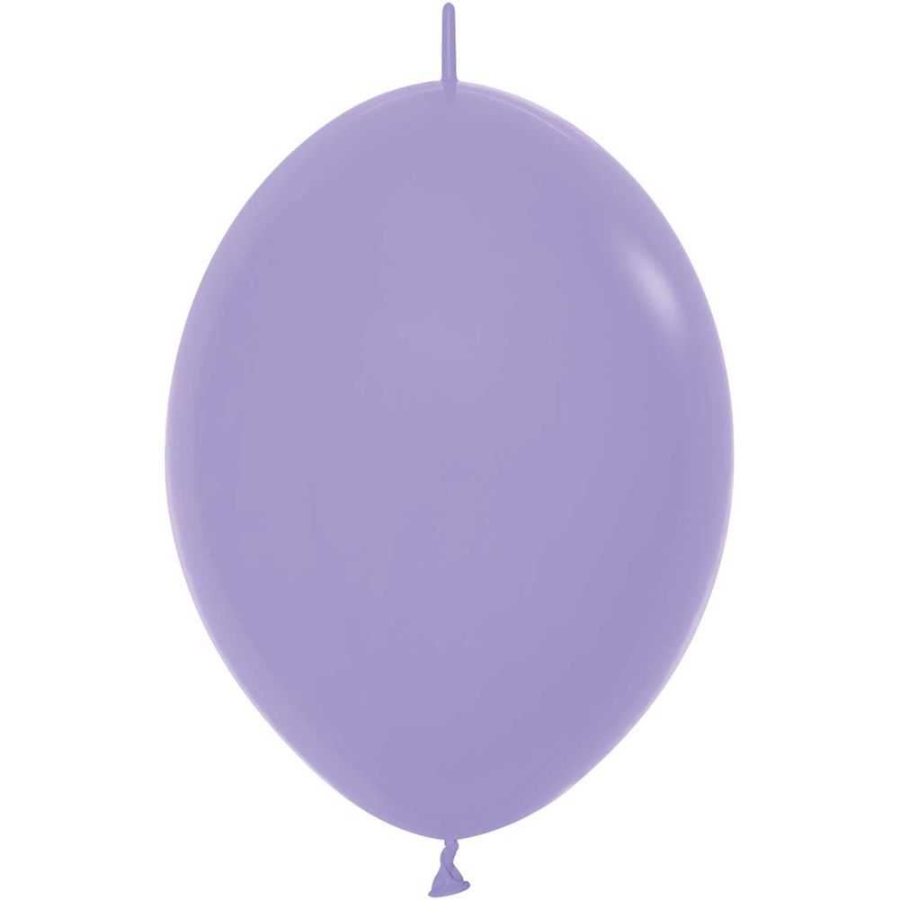 Sempertex 6" Deluxe Lilac Link-O-Loon Latex Balloons (50ct)