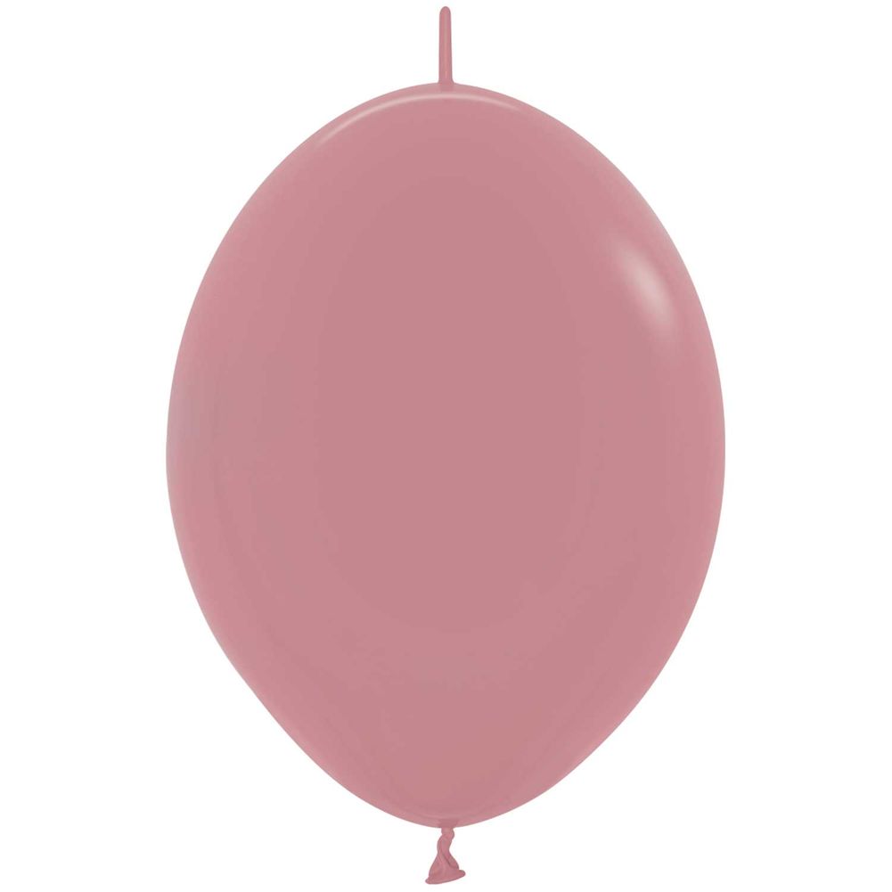 Sempertex 6" Deluxe Rosewood Link-O-Loon Latex Balloons (50ct)
