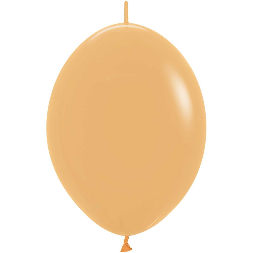 Sempertex 6" Deluxe Toffee Link-O-Loon Latex Balloons (50ct)