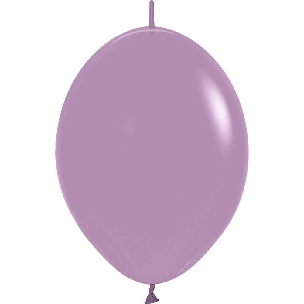 Sempertex 6" Pastel Dusk Lavender Link-O-Loon Latex Balloons (50ct)