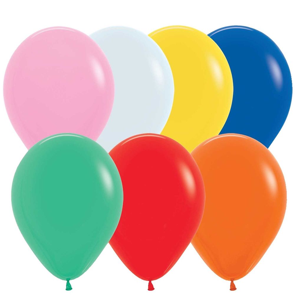 Sempertex 18" Fashion Assortment Latex Balloons (25ct)