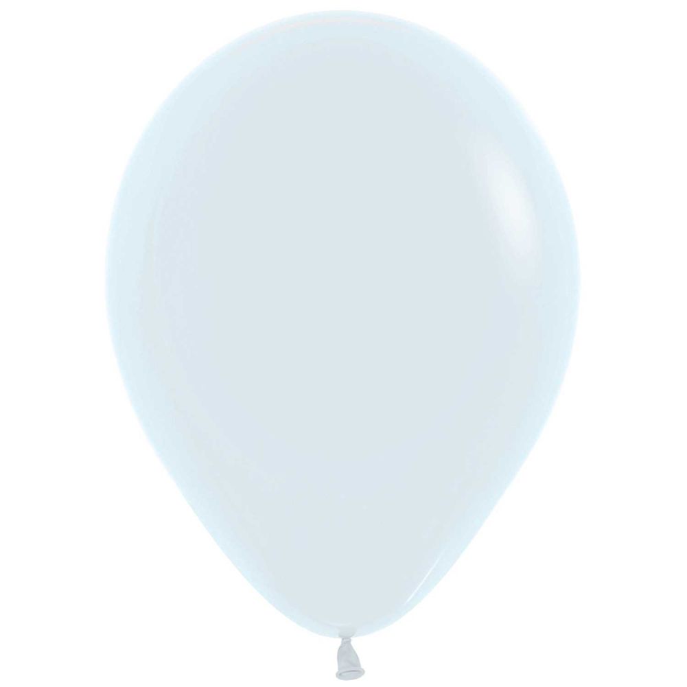 Sempertex 18" Fashion White Latex Balloons (25ct)