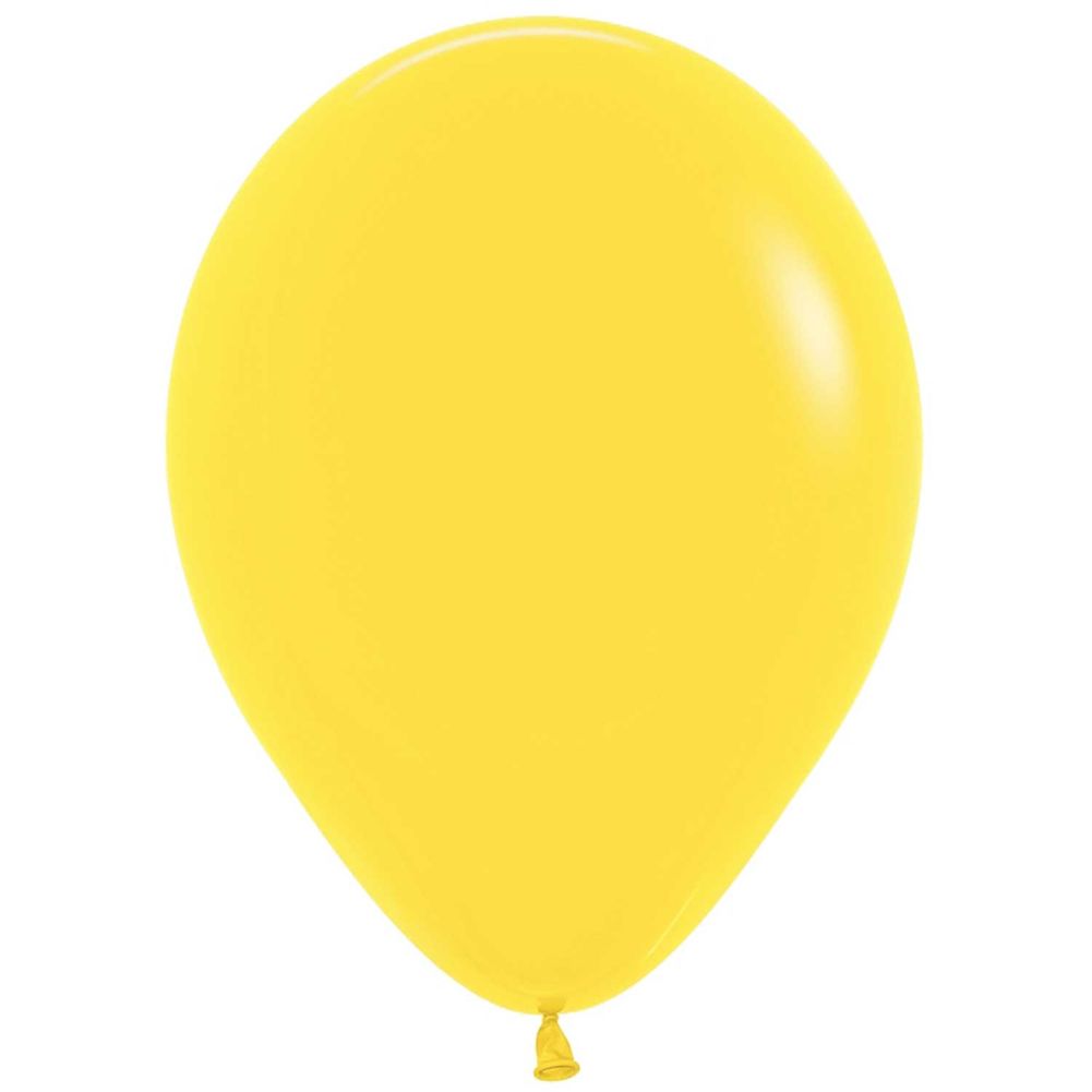 Sempertex 18" Fashion Yellow Latex Balloons (25ct)