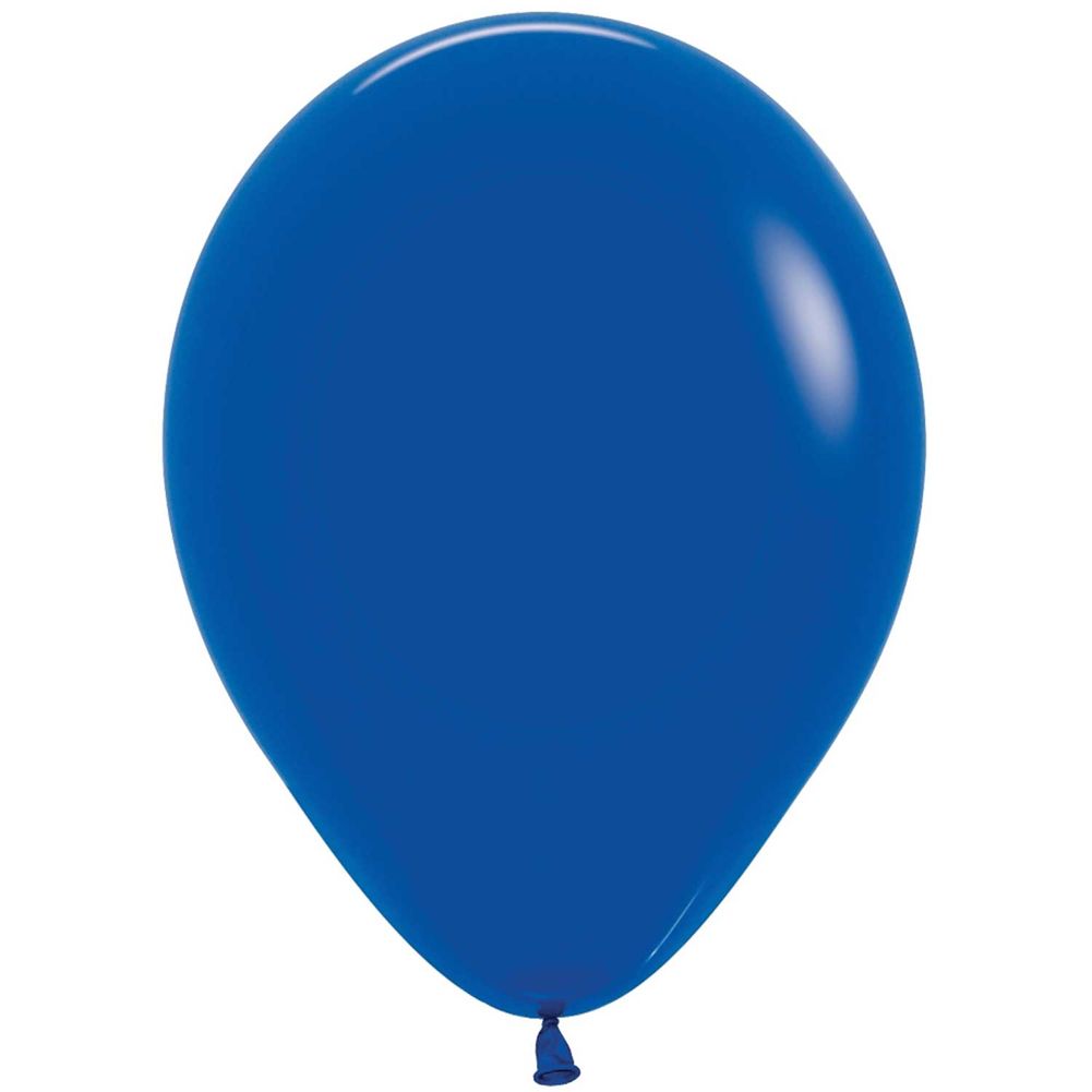 Sempertex 18" Fashion Royal Blue Latex Balloons (25ct)
