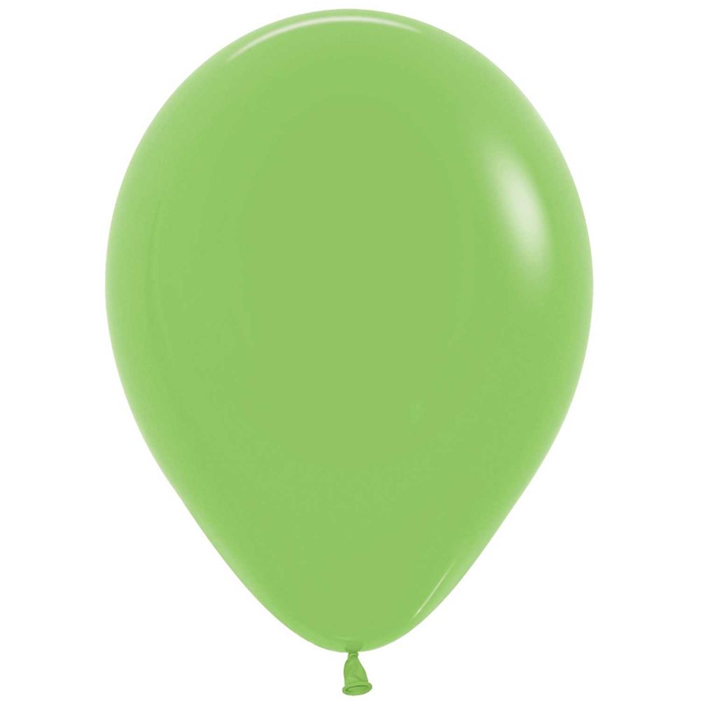 Sempertex 18" Deluxe Key Lime Green Latex Balloons (25ct)