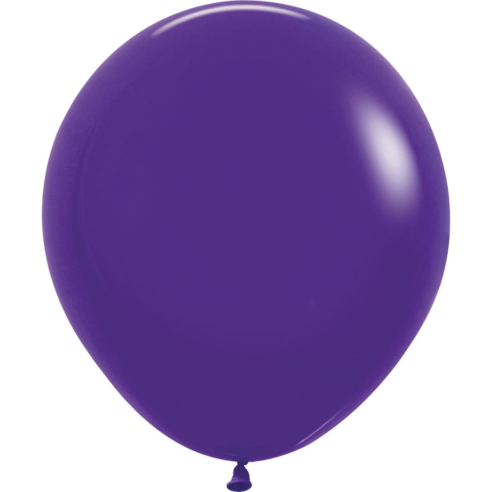 Sempertex 18" Fashion Violet Latex Balloons (25ct)