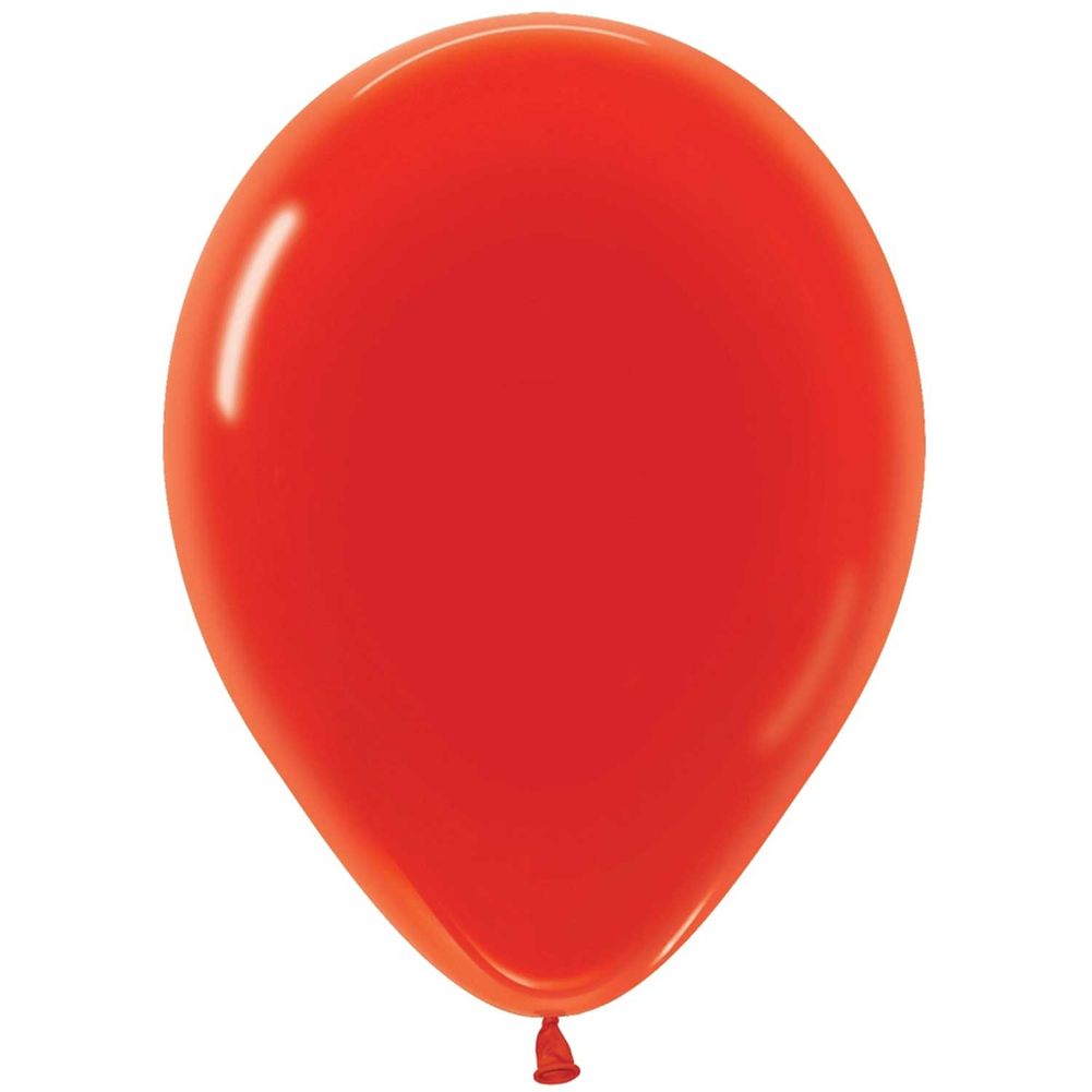 Sempertex 18" Crystal Red Latex Balloons (25ct)
