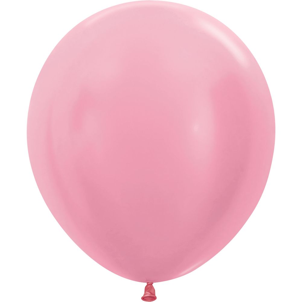 Sempertex 18" Pearl Pink Latex Balloons (25ct)