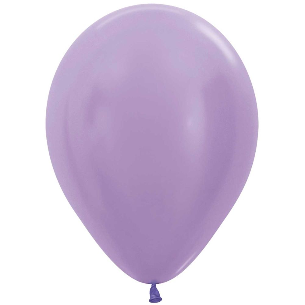 Sempertex 18" Pearl Lilac Latex Balloons (25ct)