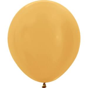 Sempertex 18" Metallic Gold Latex Balloons (25ct)
