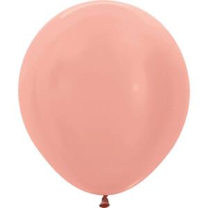 Sempertex 18" Metallic Rose Gold Latex Balloons (25ct)
