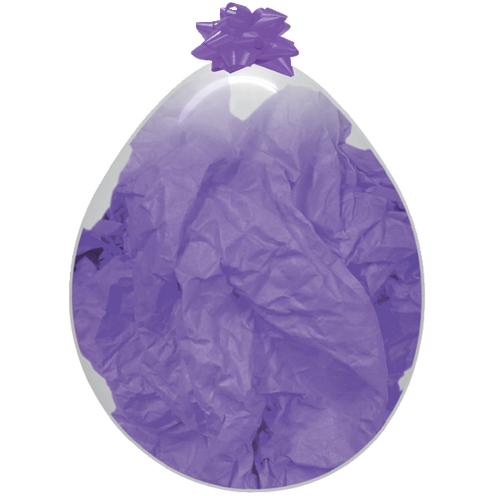 Sempertex 18" Crystal Clear Stuffing Latex Balloons (25ct)