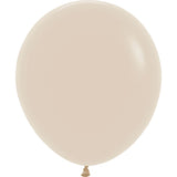 Sempertex 18" Deluxe White Sand Latex Balloons (25ct)