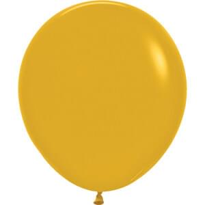 Sempertex 18" Deluxe Mustard Latex Balloons (25ct)