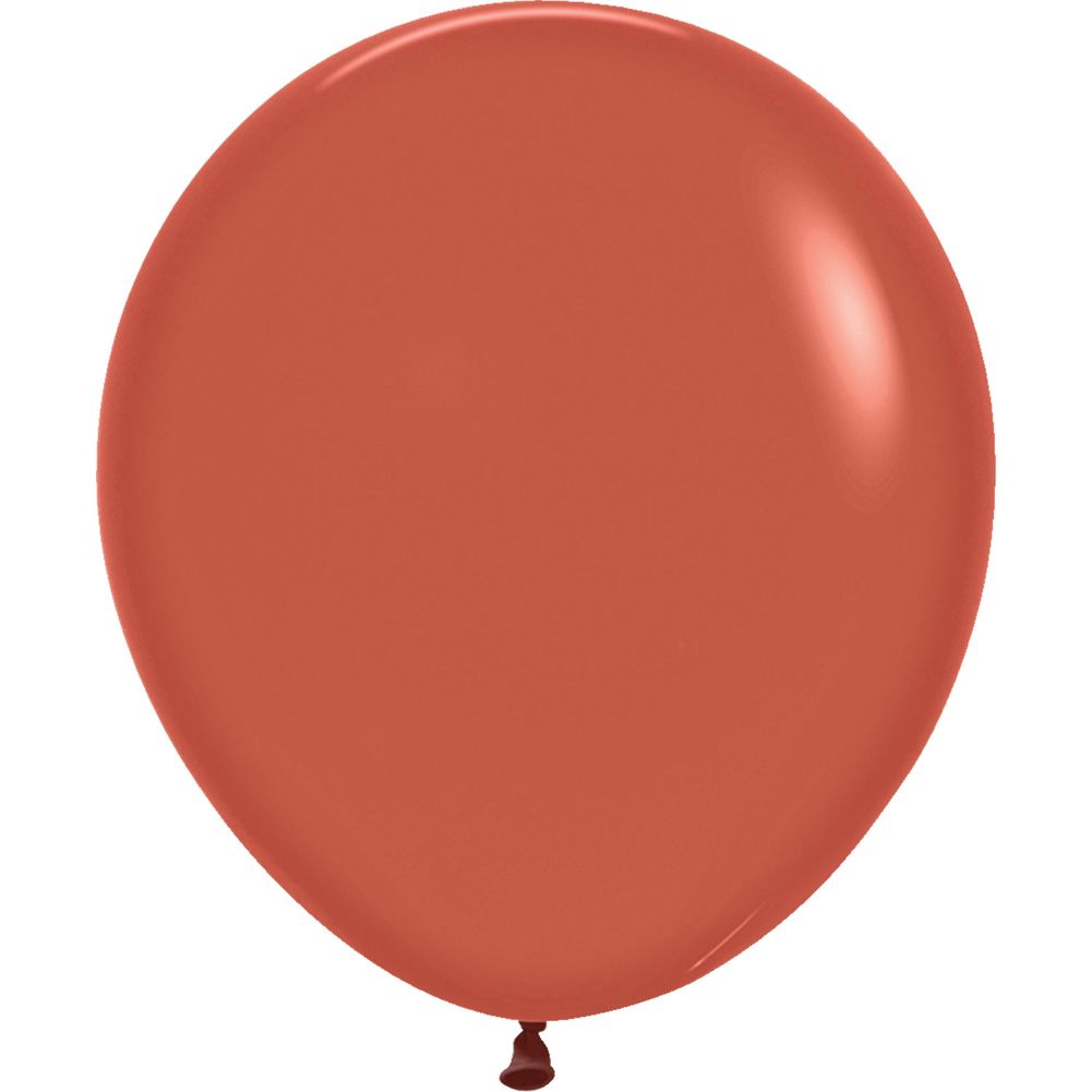 Sempertex 18" Deluxe Terracota Latex Balloons (25ct)