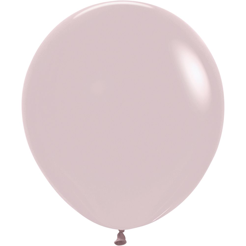Sempertex 18" Pastel Dusk Rose Latex Balloons (25ct)