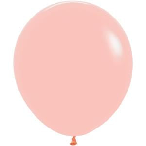 Sempertex 18" Pastel Matte Melon Latex Balloons (25ct)