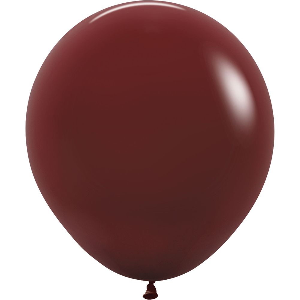 Sempertex 18" Deluxe Merlot Latex Balloons (25ct)