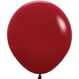 Sempertex 18" Deluxe Imperial Red Latex Balloons (25ct)