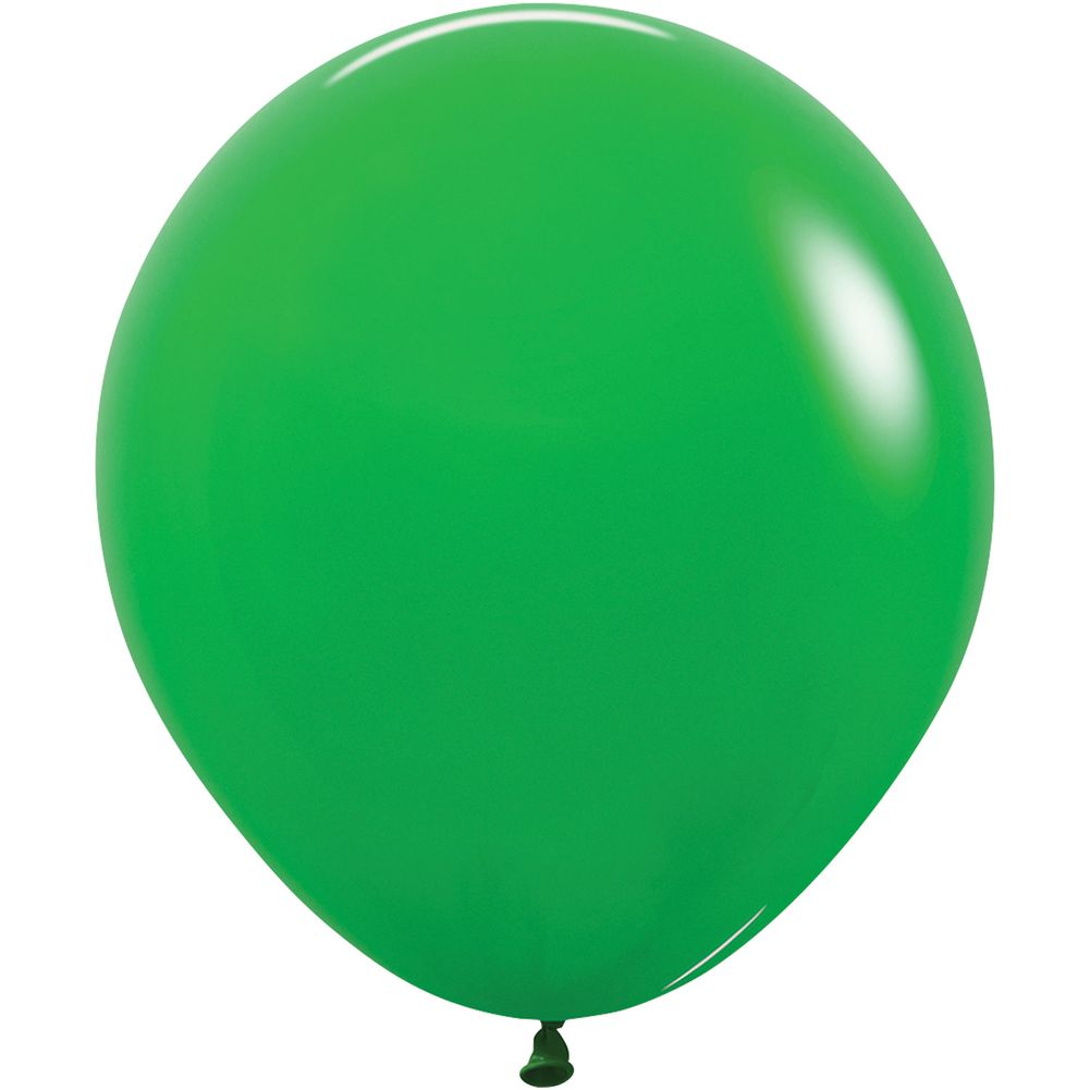 Sempertex 18" Deluxe Shamrock Green Latex Balloons (25ct)