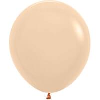 Sempertex 18" Pastel Matte Malibu Peach Latex Balloons (25ct)
