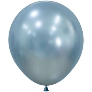 Sempertex 18" Silk Arctic Blue Latex Balloons (25ct)