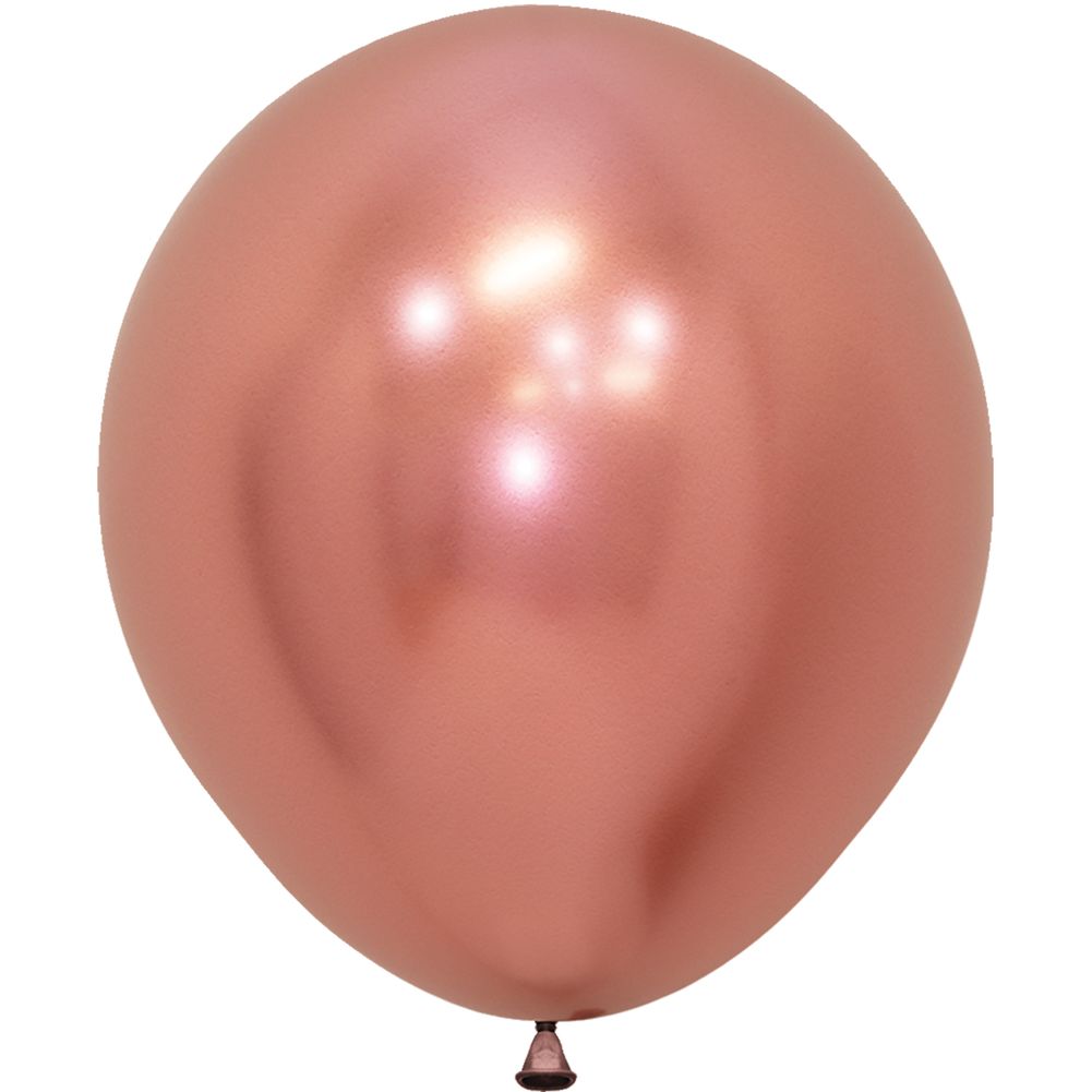 Sempertex 18" Reflex Rose Gold Latex Balloons (15ct)