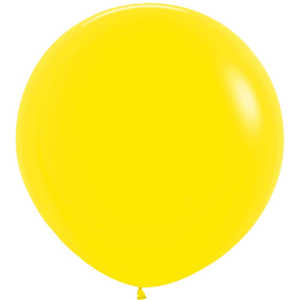 Sempertex 3' Fashion Yellow Latex Balloons (2ct)