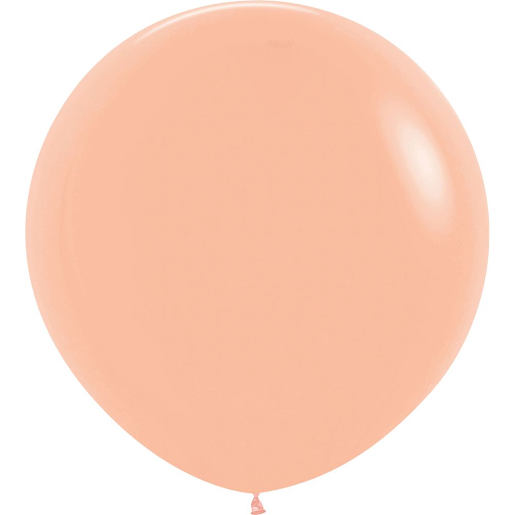 Sempertex 3' Deluxe Peach-Blush Latex Balloons (2ct)