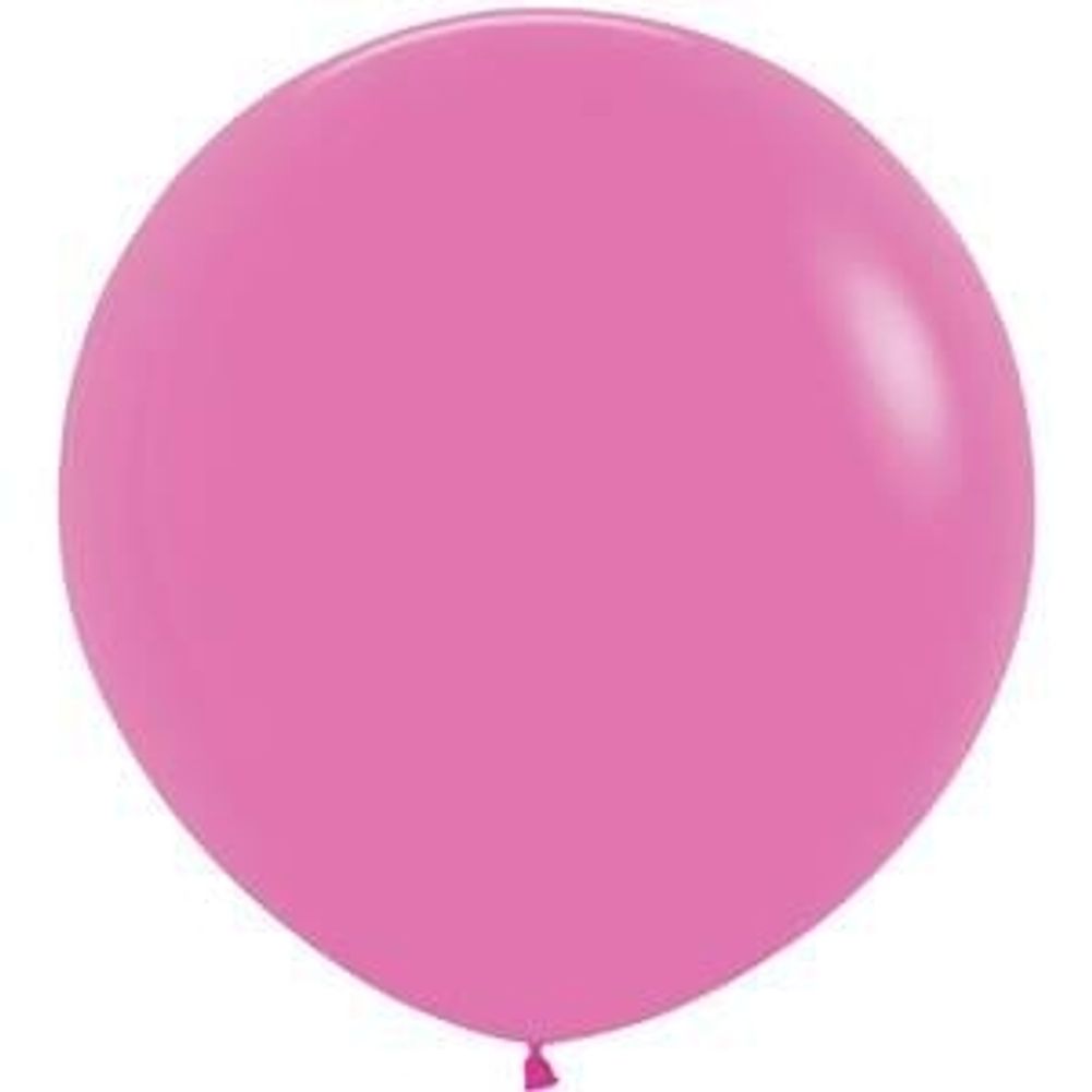 Sempertex 3' Neon Pink Latex Balloons (2ct)
