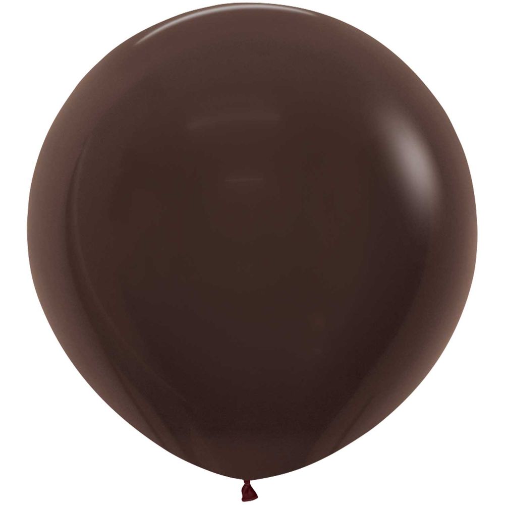 Sempertex 3' Deluxe Chocolate Latex Balloons (2ct)