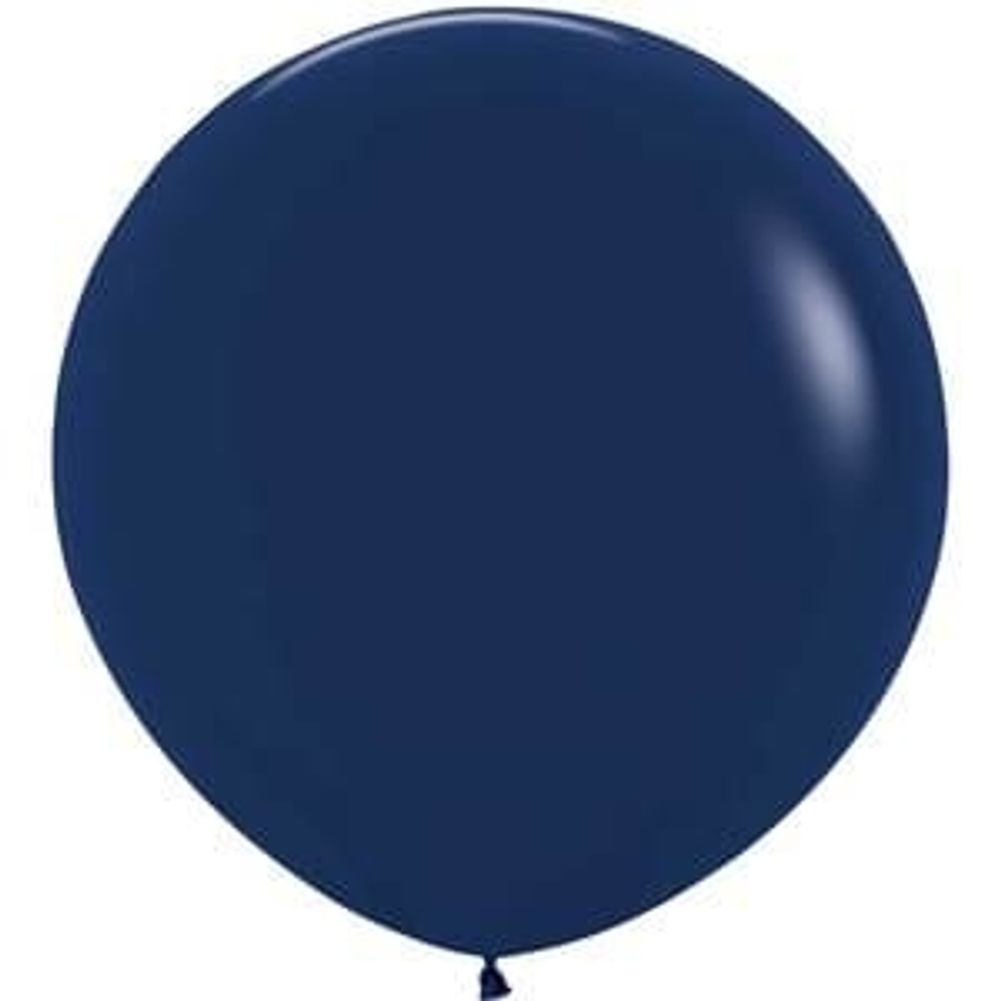 Sempertex 3' Fashion Navy Latex Balloons (2ct)