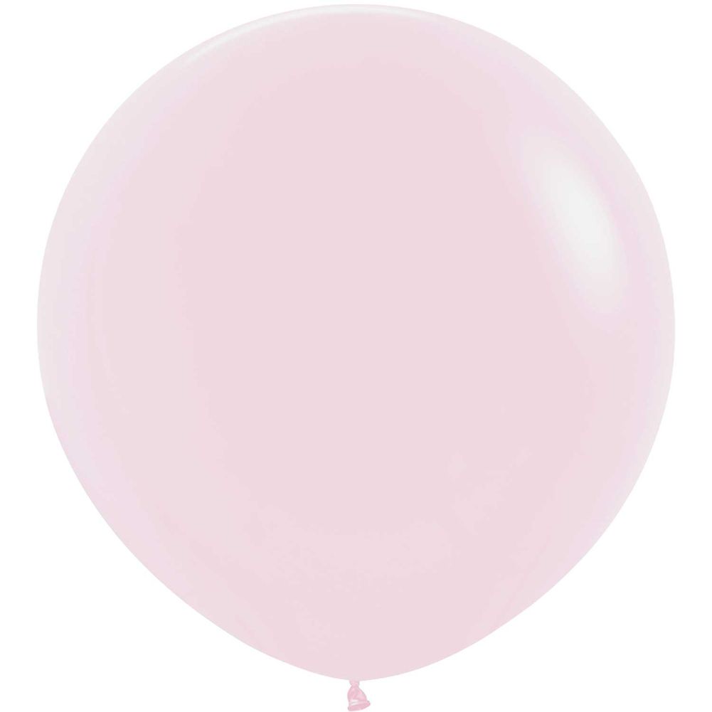 Sempertex 3' Pastel Matte Pink Latex Balloons (2ct)