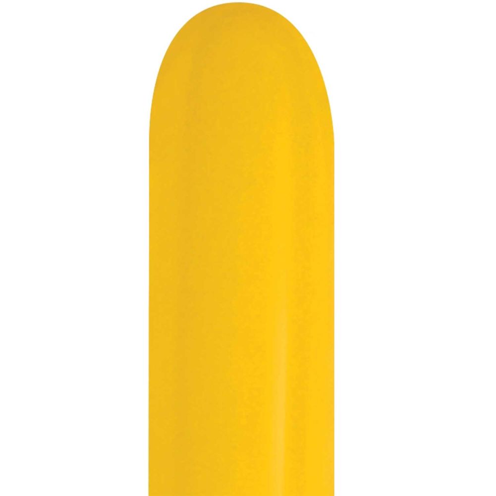 Sempertex 260 Deluxe Marigold Latex Balloons (50ct)