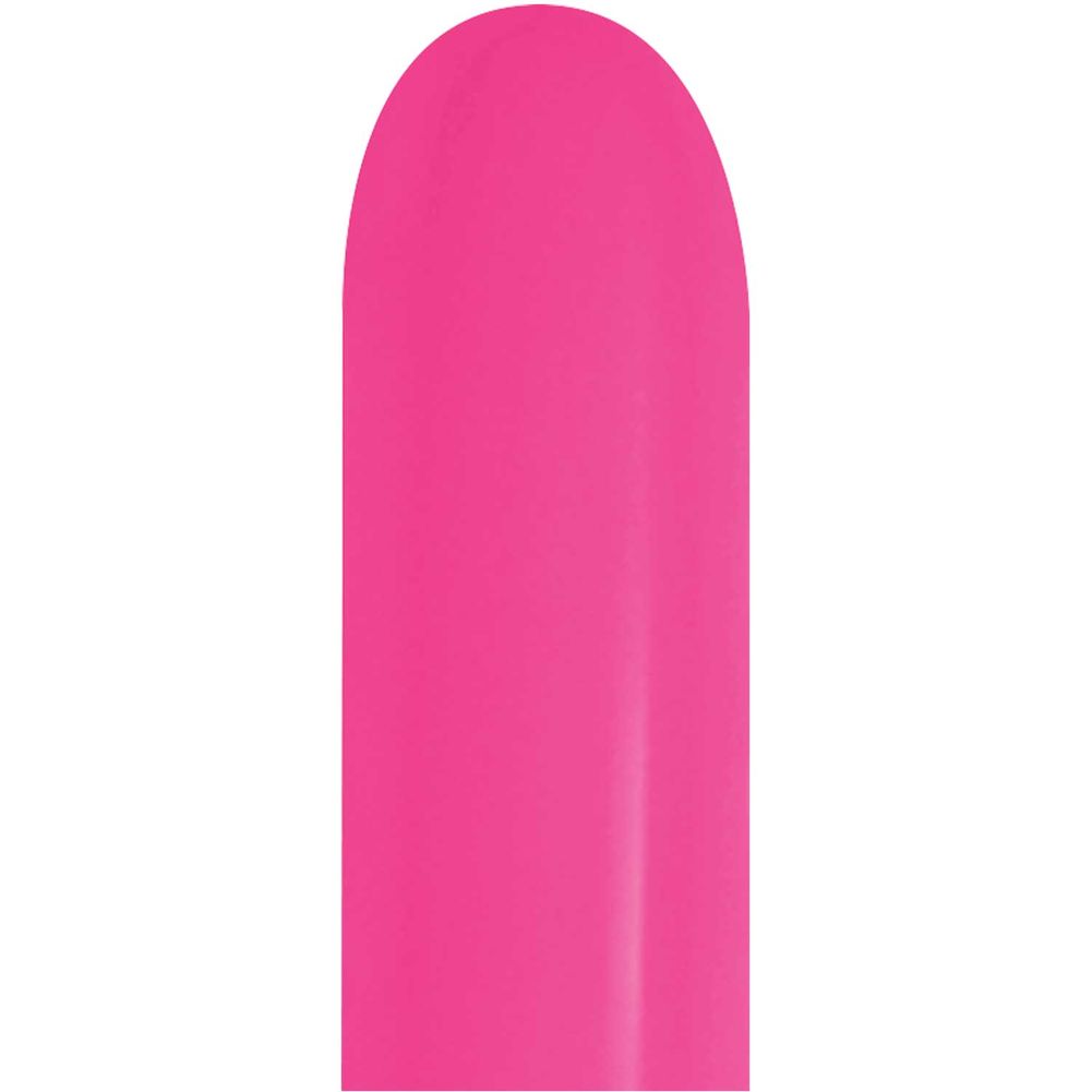 Sempertex 260 Crystal Fuchsia Latex Balloons (50ct)