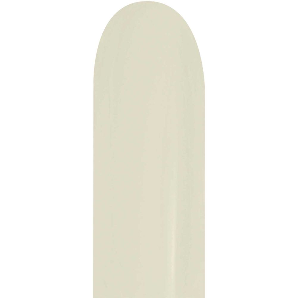 Sempertex 260 Pearl Ivory Latex Balloons (50ct)