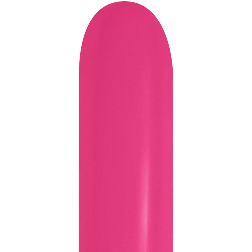 Sempertex 260 Metallic Fuchsia Latex Balloons (50ct)