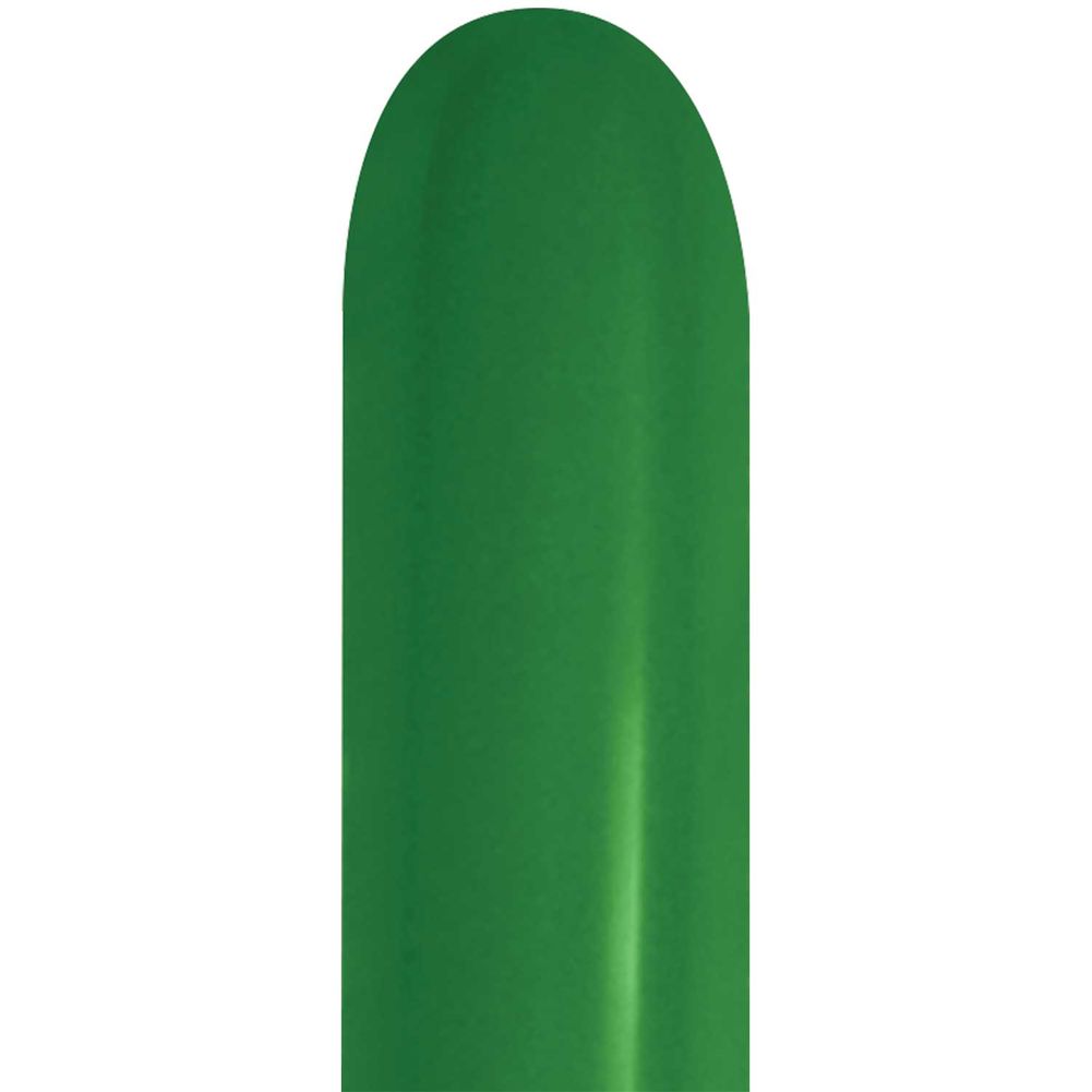 Sempertex 260 Metallic Green Latex Balloons (50ct)