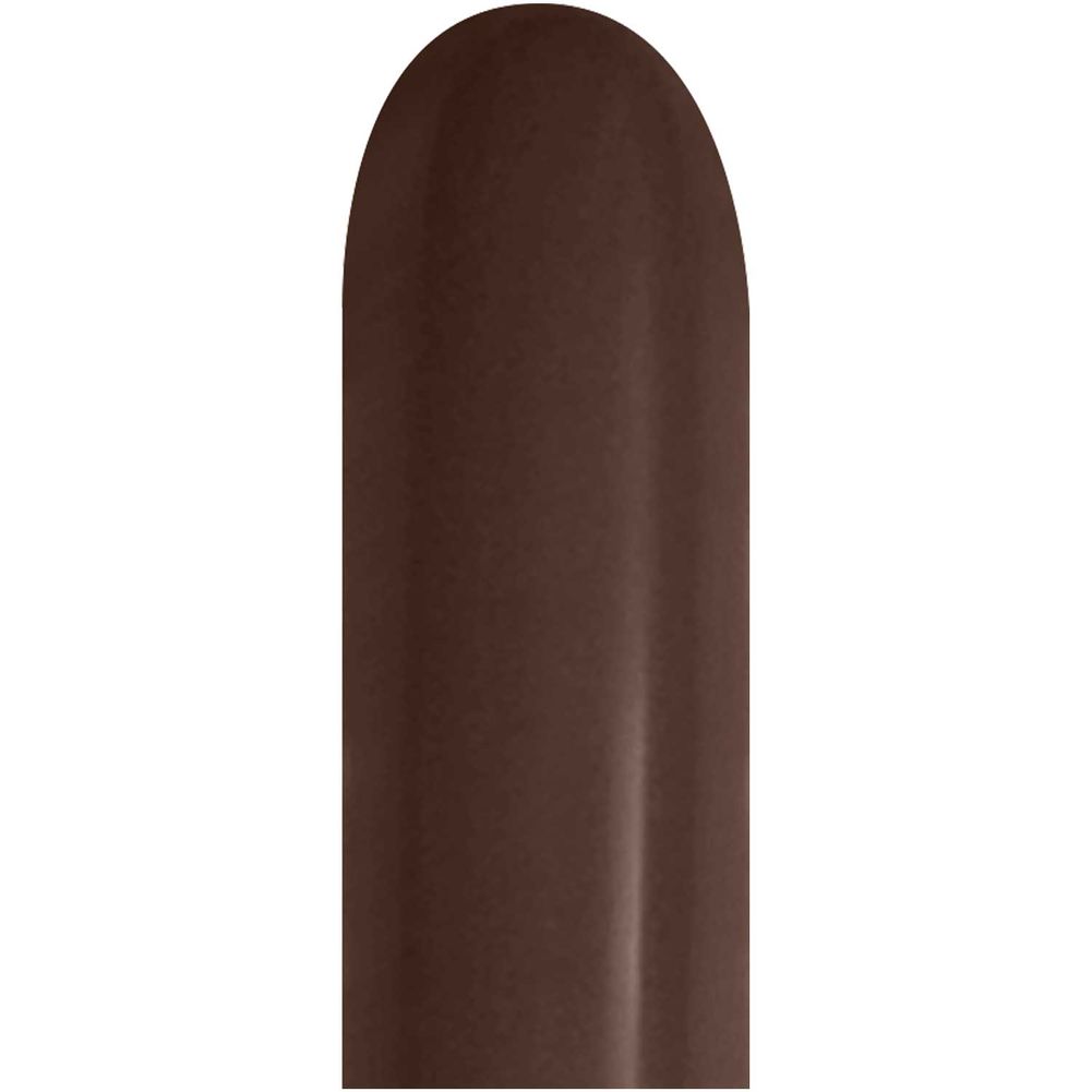 Sempertex 260 Deluxe Chocolate Latex Balloons (50ct)