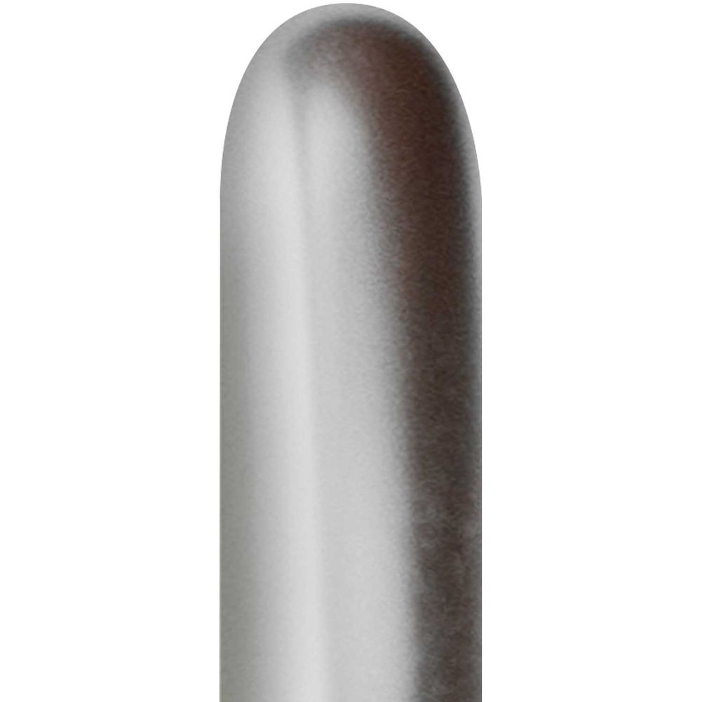 Sempertex 260 Reflex Silver Latex Balloons (50ct)