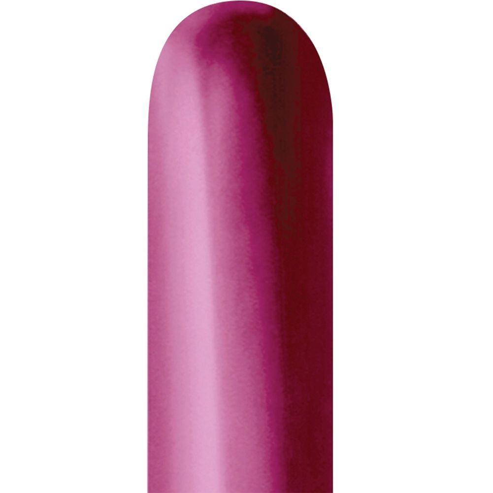 Sempertex 260 Reflex Fuchsia Latex Balloons (50ct)