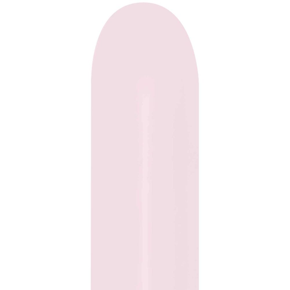 Sempertex 260 Pastel Matte Pink Latex Balloons (50ct)