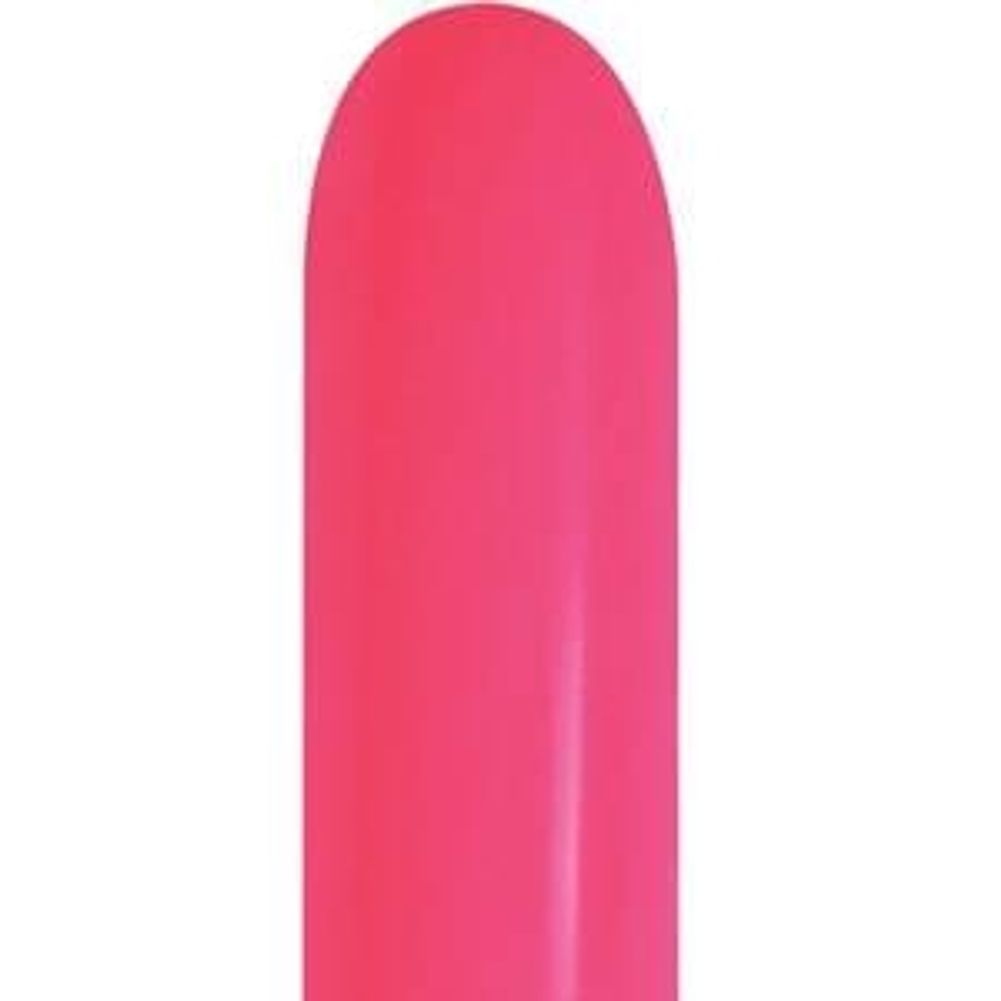 Sempertex 260 Deluxe Raspberry Latex Balloons (50ct)