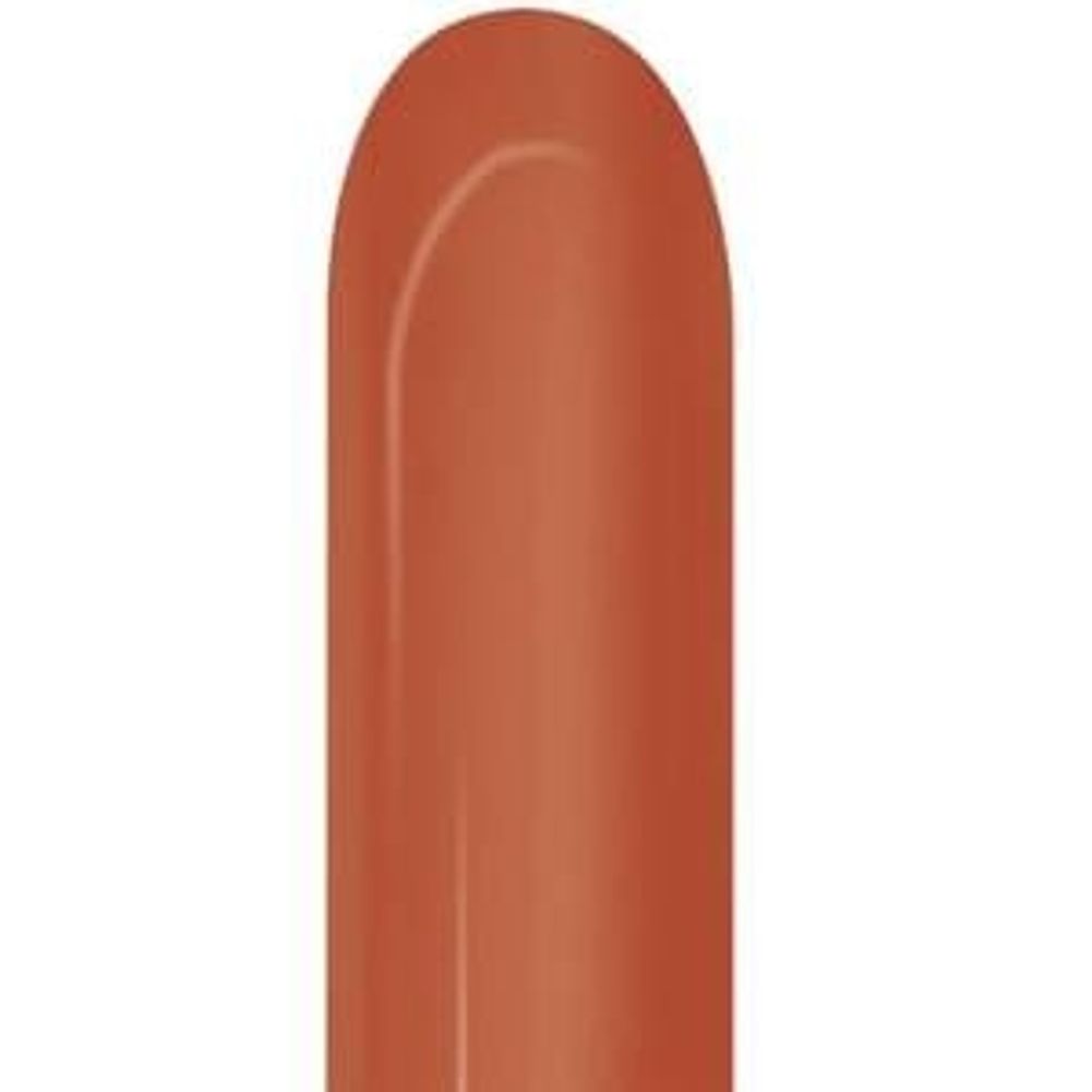 Sempertex 260 Metallic Copper Latex Balloons (50ct)