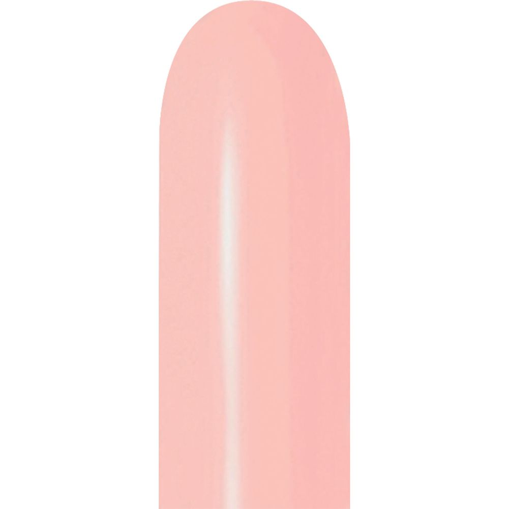 Sempertex 260 Pastel Matte Melon Latex Balloons (50ct)